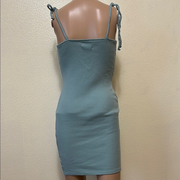 Wild fable- Elegant Blue Sleeveless Dress - Picture 6 of 8